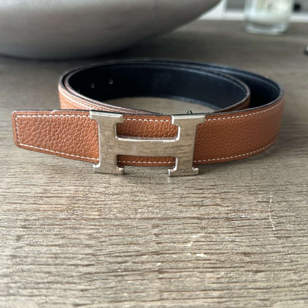 Hermes reversible belt